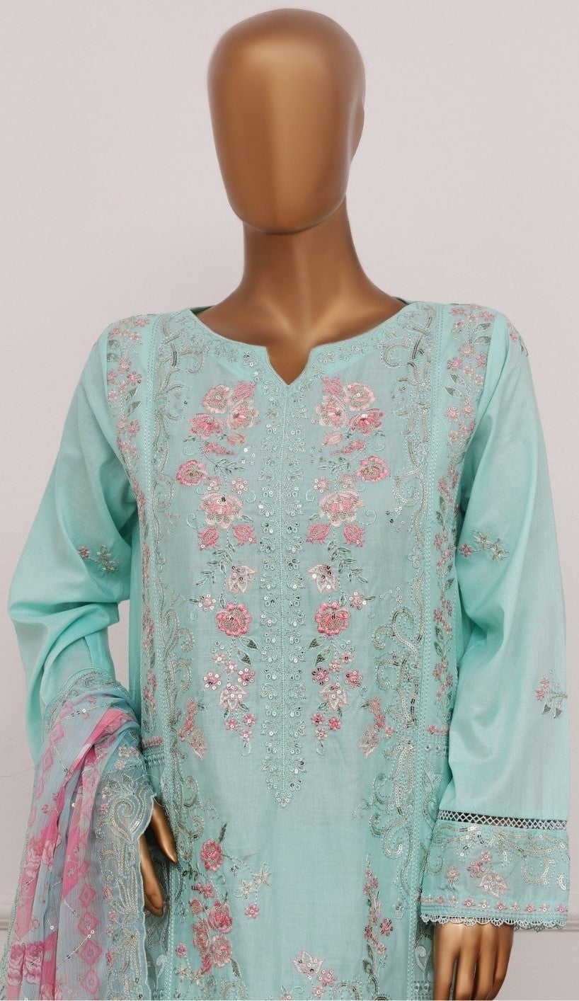 BIN SAEED Ethereal Embroideries Mint Green
