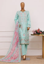 BIN SAEED Ethereal Embroideries Mint Green