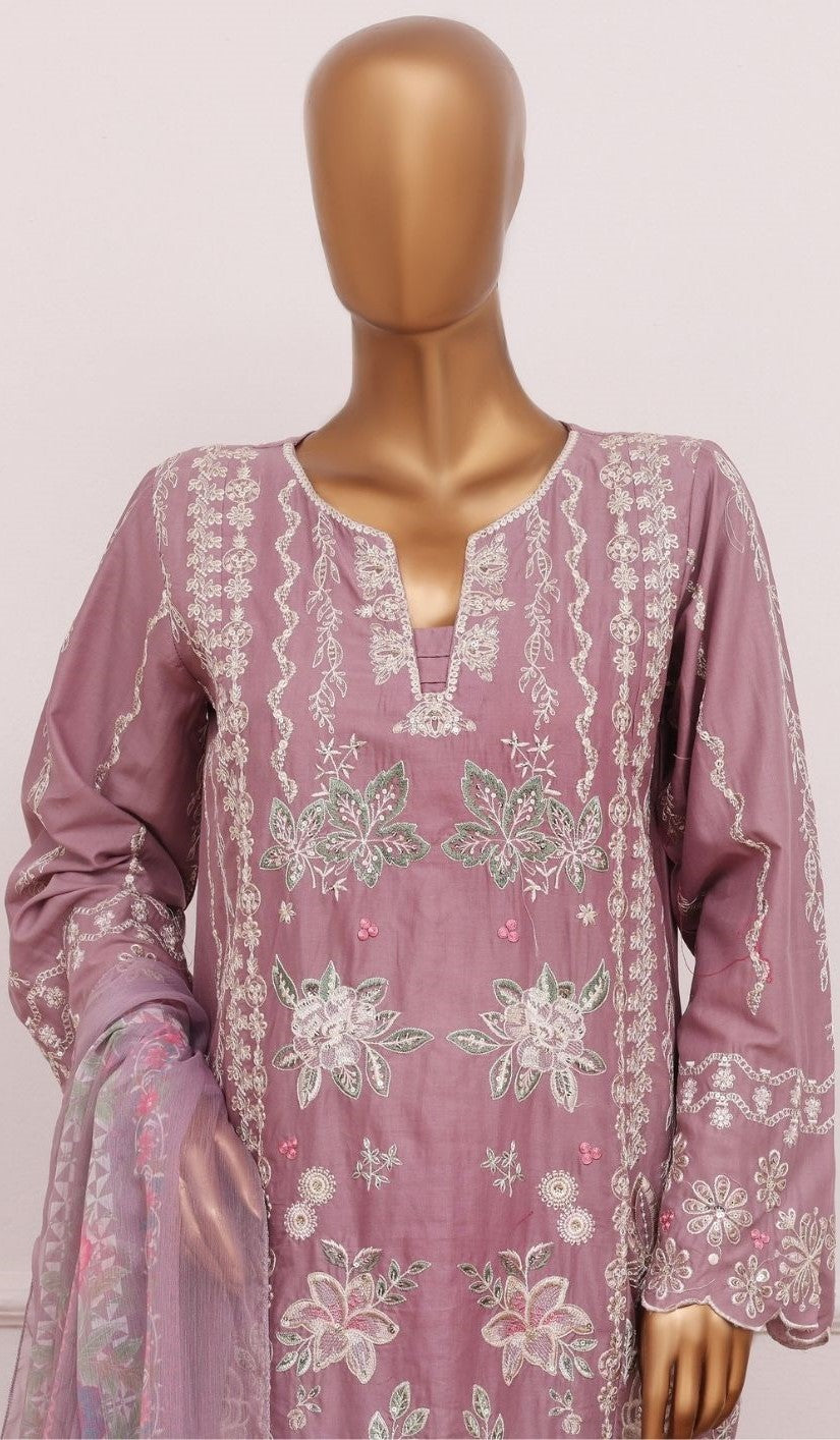 BIN SAEED Ethereal Embroideries Lavender Pink