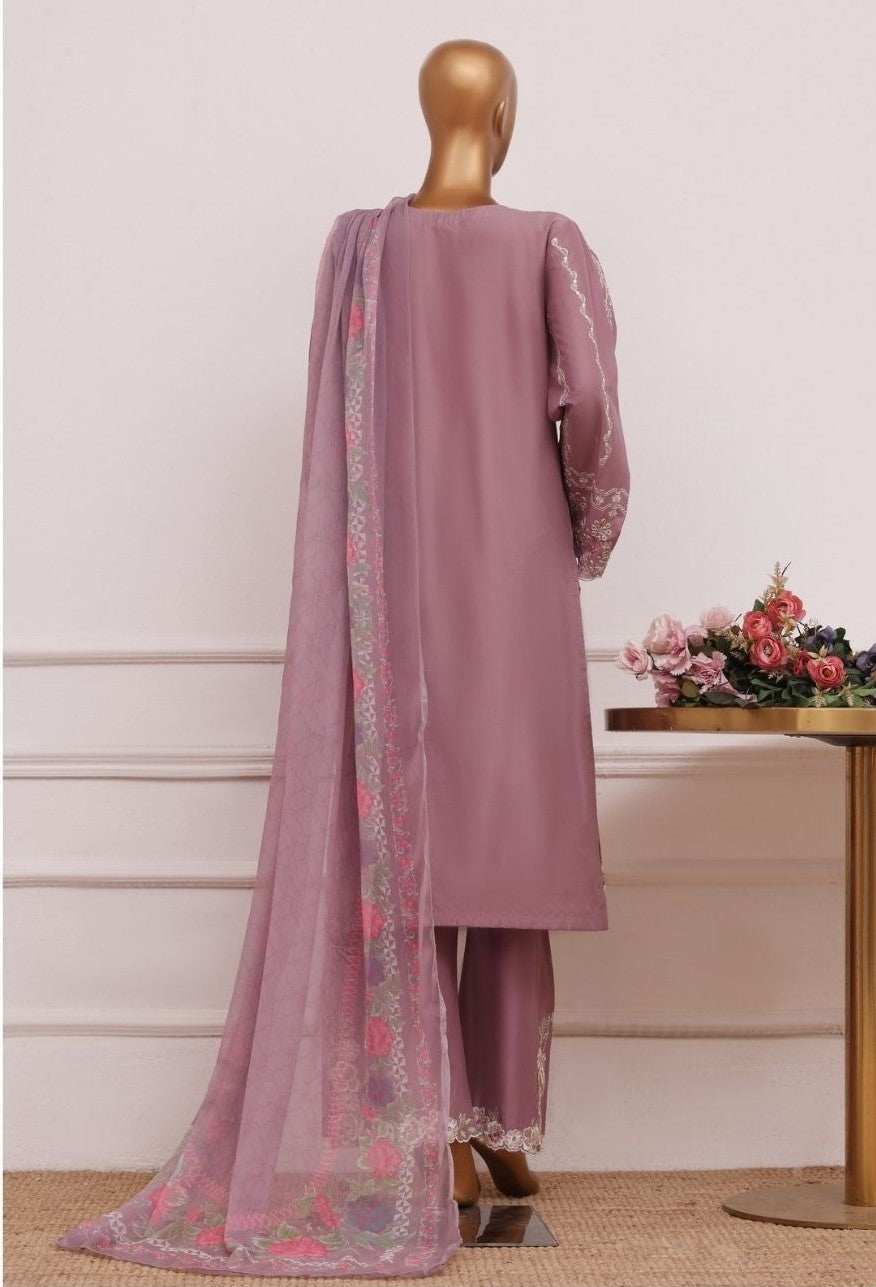 BIN SAEED Ethereal Embroideries Lavender Pink