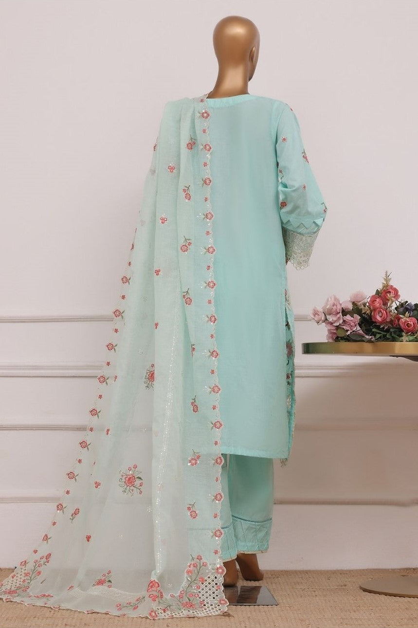BIN SAEED Ethereal Embroideries Aqua
