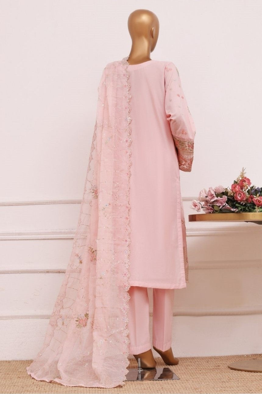 BIN SAEED Ethereal Embroideries Baby Pink
