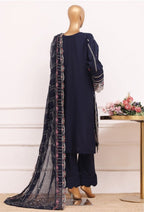 BIN SAEED Ethereal Embroideries Deep Blue