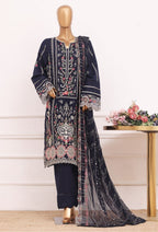 BIN SAEED Ethereal Embroideries Deep Blue
