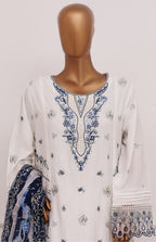 BIN SAEED Ethereal Embroideries White
