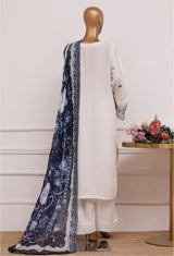 BIN SAEED Ethereal Embroideries White