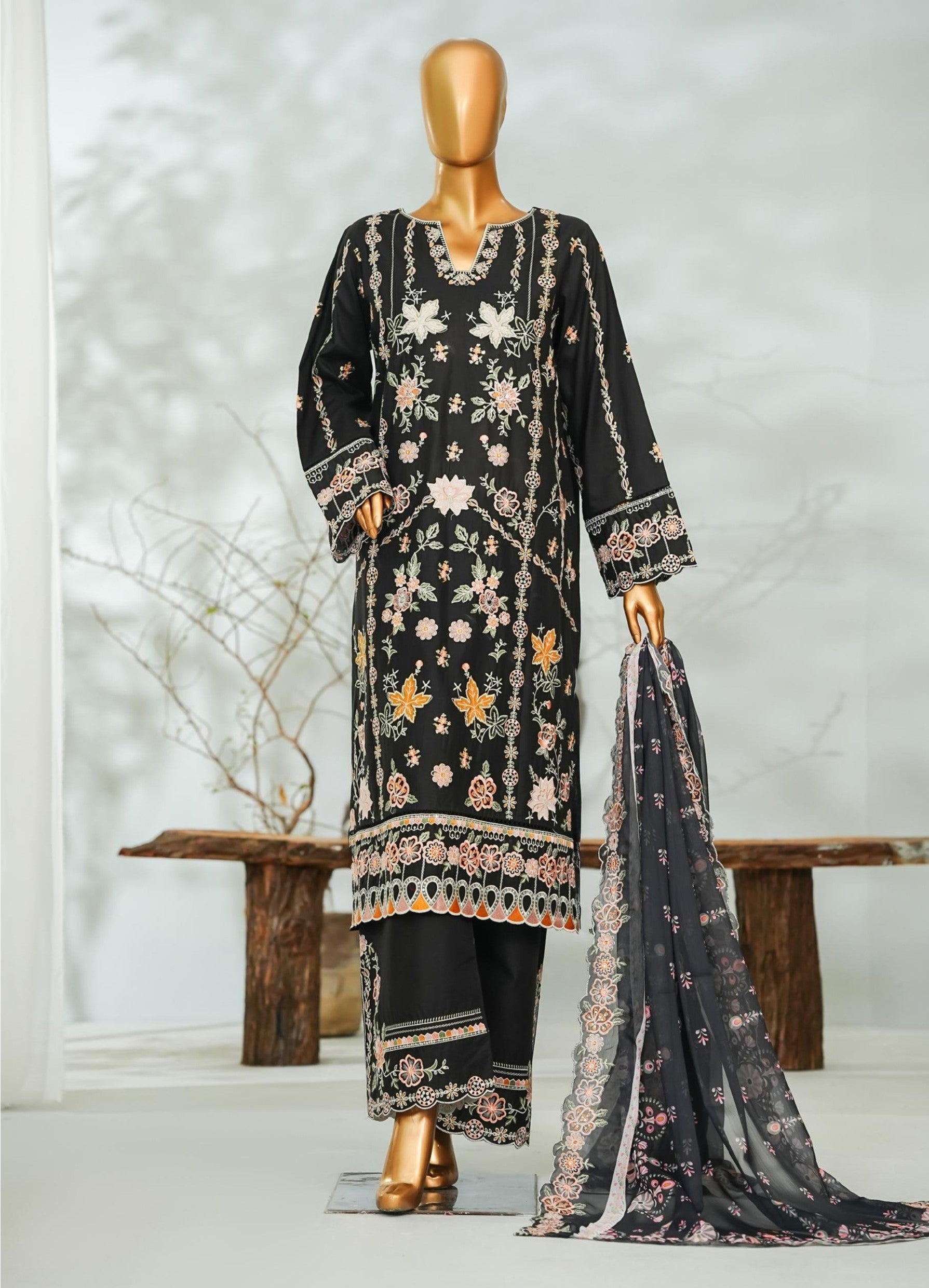 BIN SAEED Feminine Finesse Black