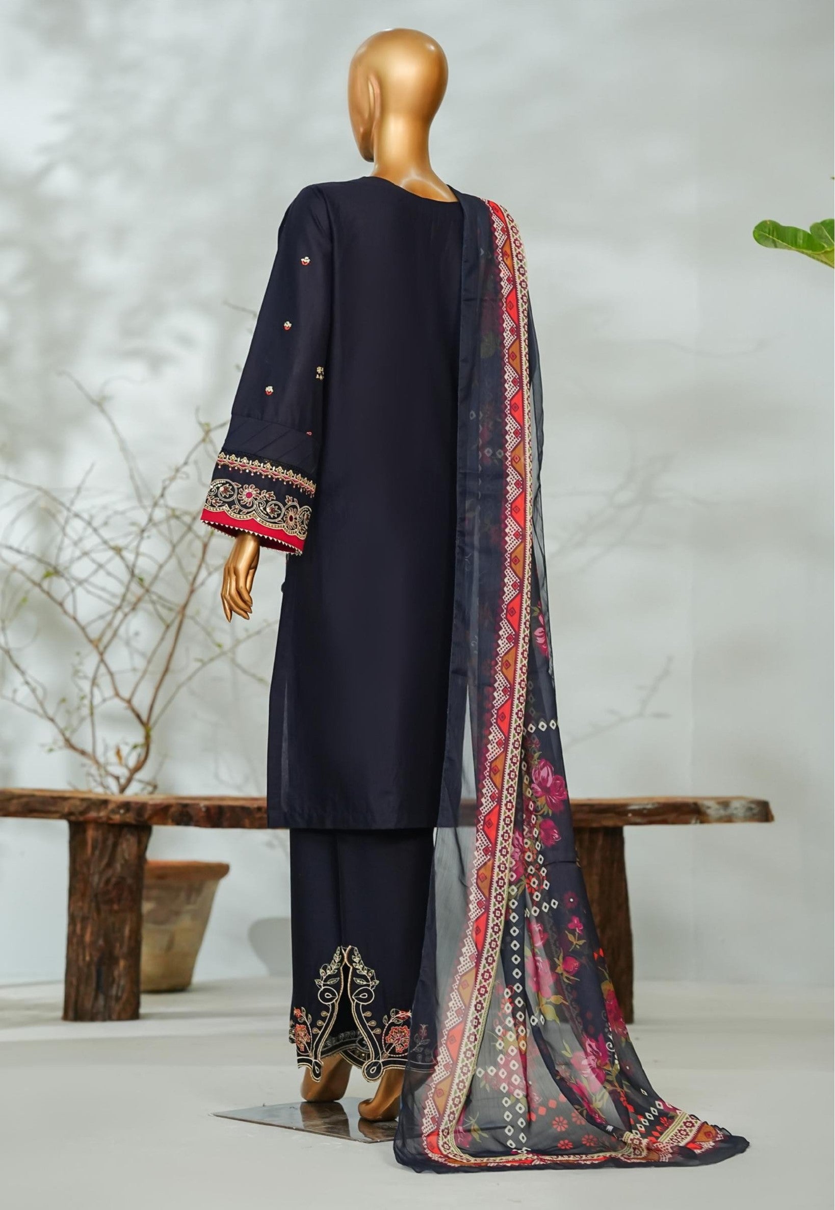 BIN SAEED Feminine Finesse Midnight Blue