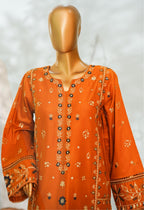BIN SAEED Feminine Finesse Vibrant Orange