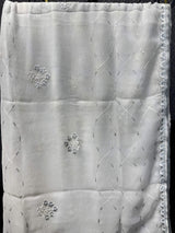 AL UMER Ivory Grace Pearl Chikankari 3pc