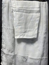 AL UMER Ivory Grace Pearl Chikankari 3pc