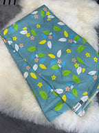 Home Tex Classical floral bedsheet set and two matching pillowcases.