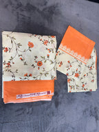 Home Tex Classical floral-patterned bedsheet set