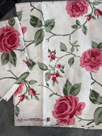 Home Tex Classical floral bedsheet and pillowcase set